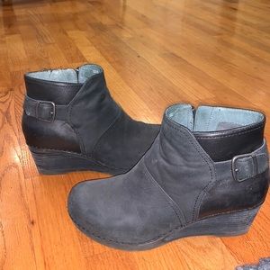 Suede Dansko Wedges